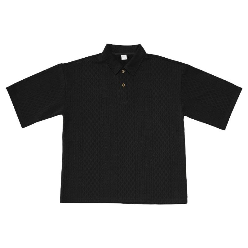 Cropped polo shirt with pleats | Womens Shirts & Tops Clothing Shirts & Tops