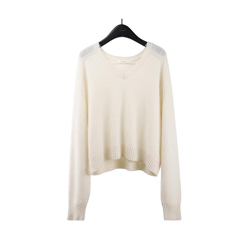 Knitted sweater in wool/cashmere | Womens Pullover & Sweatshirts Clothing Pullover & Sweatshirts