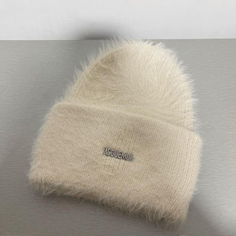 Lightly Felted Beanie with Fun Fur Pompon | Womens Mützen Accessoires Mützen