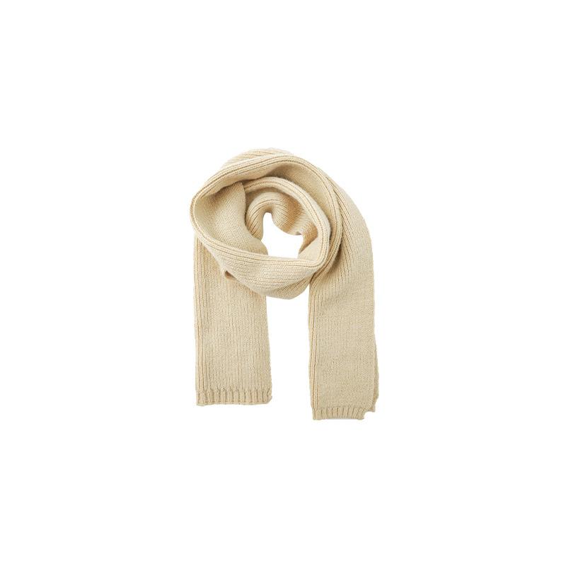 Plain knitted scarf | Womens Scarves Accessoires Scarves