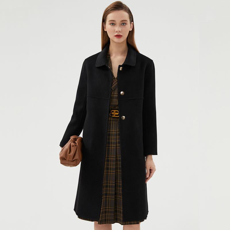 Pure new wool coat with cashmere | Womens Coats & Outdoorjackets Clothing Coats & Outdoorjackets