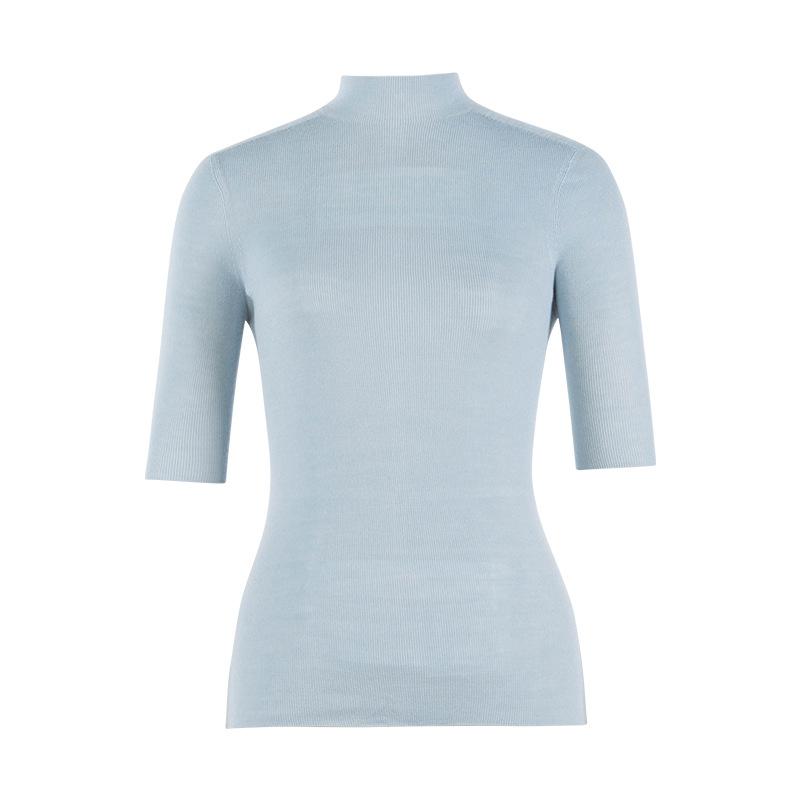 Short T-shirt with turtle neck | Womens Shirts & Tops Clothing Shirts & Tops