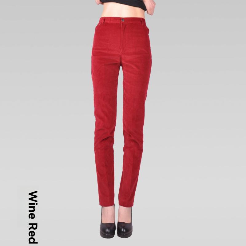 SIENA – velvet slip-on trousers | Womens Pants Clothing Pants