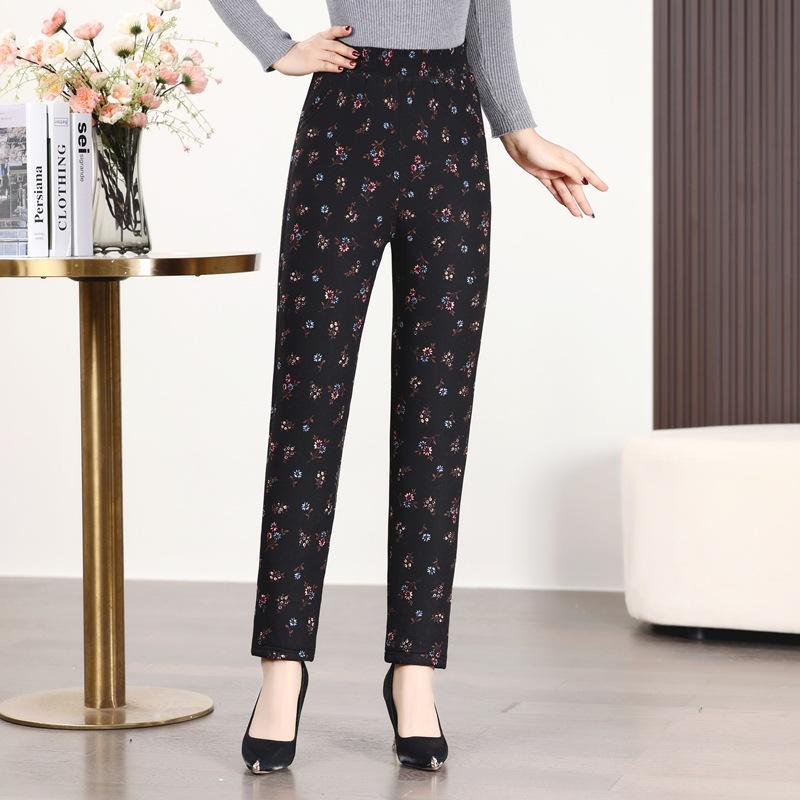 SYDNEY trousers with penguin print | Womens Pants Clothing Pants