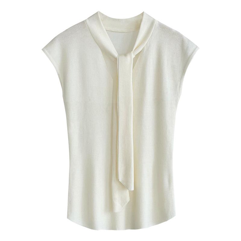 T-shirt with tie | Womens Shirts & Tops Clothing Shirts & Tops