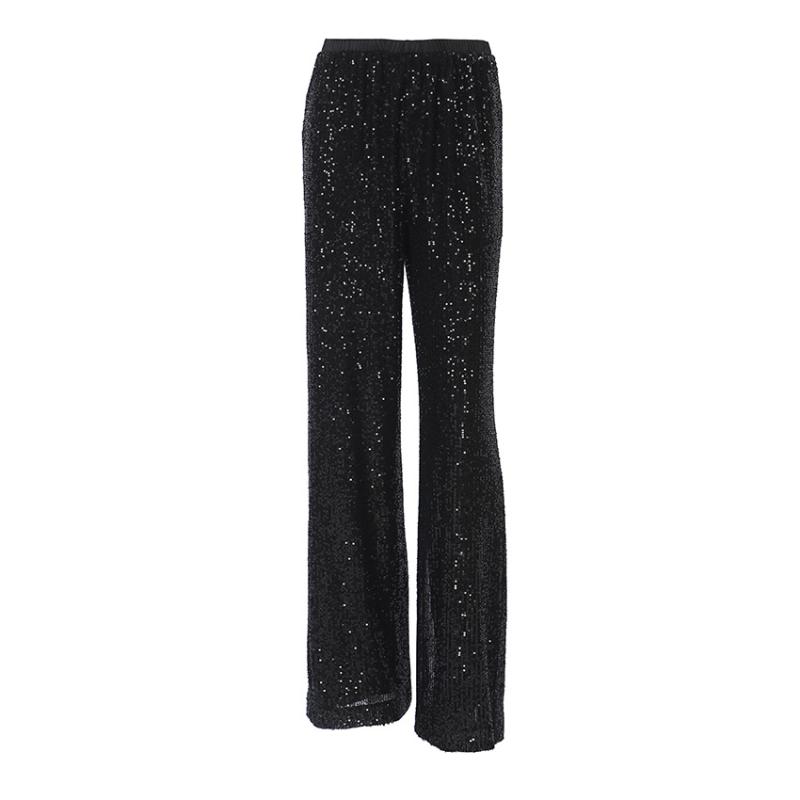 WASHINGTON model – trousers with a glitter look | Womens Pants Clothing Pants