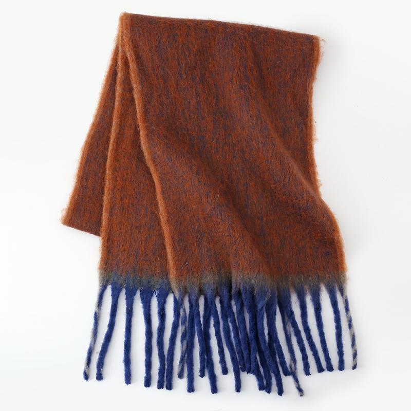 Wool scarf with colour gradient | Womens Scarves Accessoires Scarves