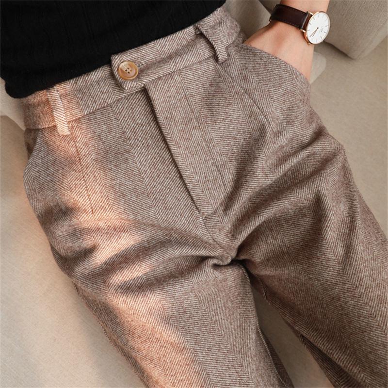 WUKARI trousers with mini pepita pattern | Womens Pants Clothing Pants